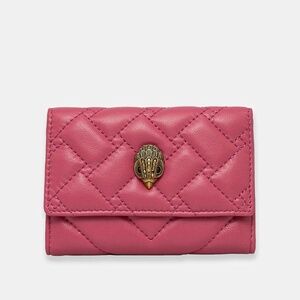 Kurt Geiger London Trifold Kensington Wallet in Pink